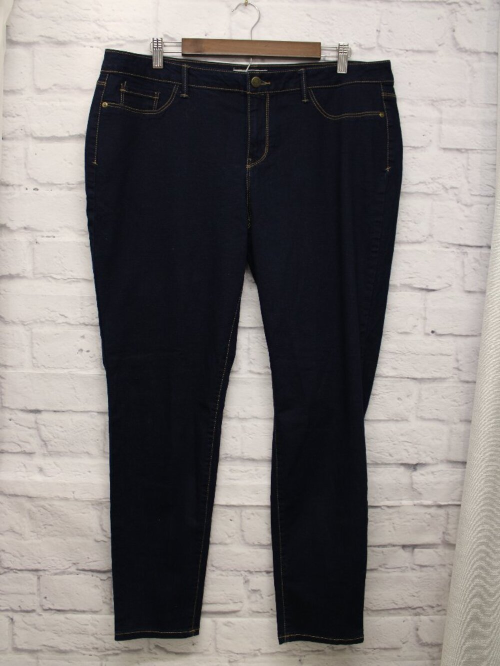 l.e.i Emma Junior's 19 Dark Indigo Blue Denim Jean Jeggings